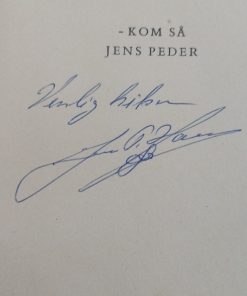 Jens Peder Hansen Autograf