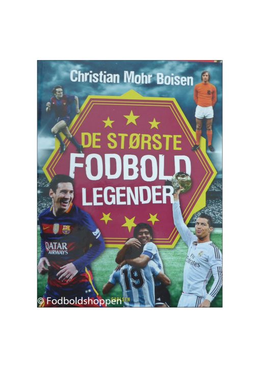 I denne bog kommer du helt tæt på de 25 største fodboldlegender. Fra Messi og Cristiano Ronaldo til Beckenbauer