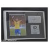 Neymar foto med autograf med certifikat nr