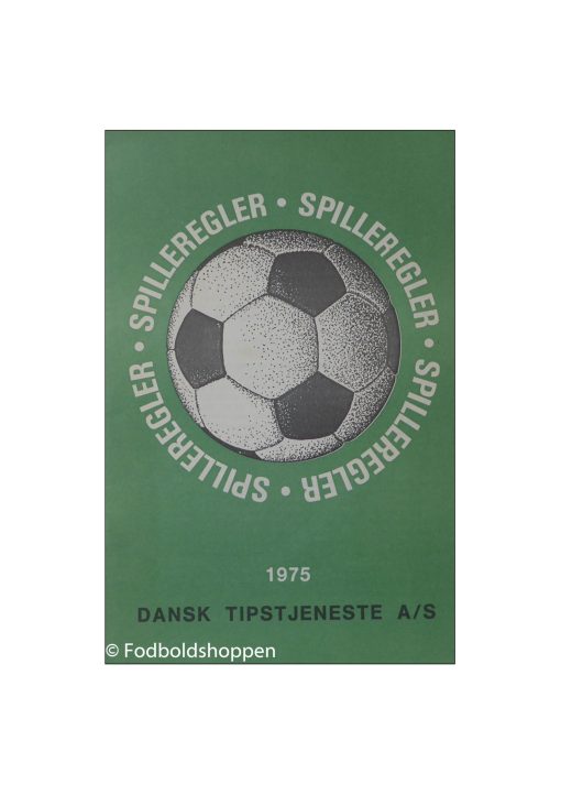 Spilleregler Dansk Tipstjeneste 1975