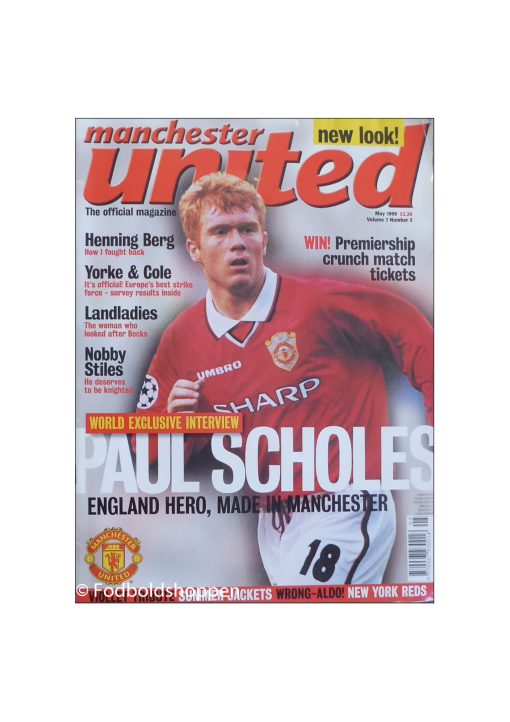 Manchester United May 1999 Magasin