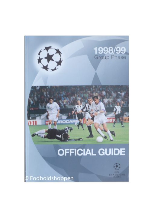 Guide til Champions League 1998/99 udgivet af UEFA