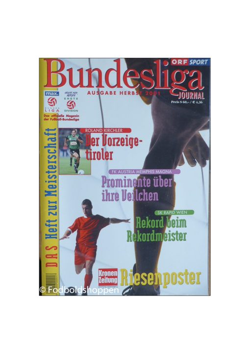 Bundesliga Journal HErbstt 2001