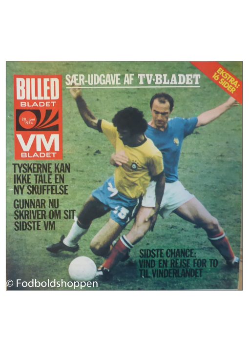 Tillæg Billed-bladet 28/06-1974 - VM 1974