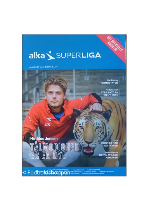 Alka Superliga Magasin #7 (Matthias Jensen Forside)
