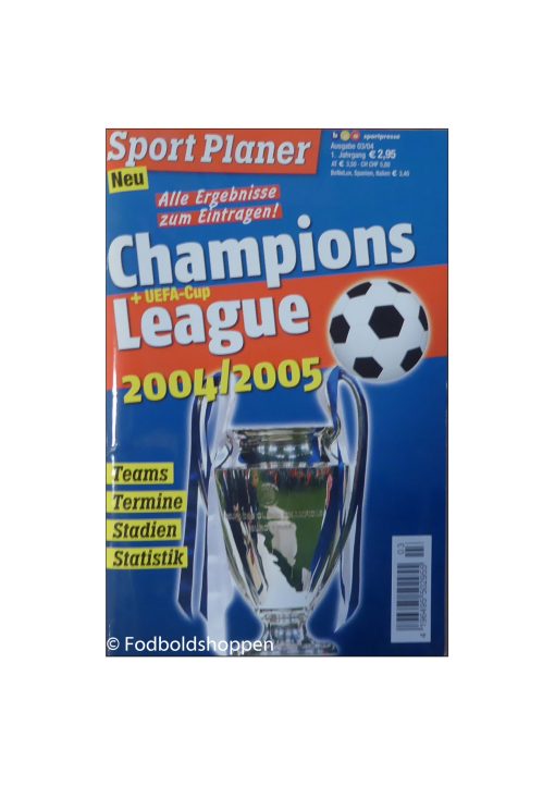 Champions League 2004/05 Sport Planner