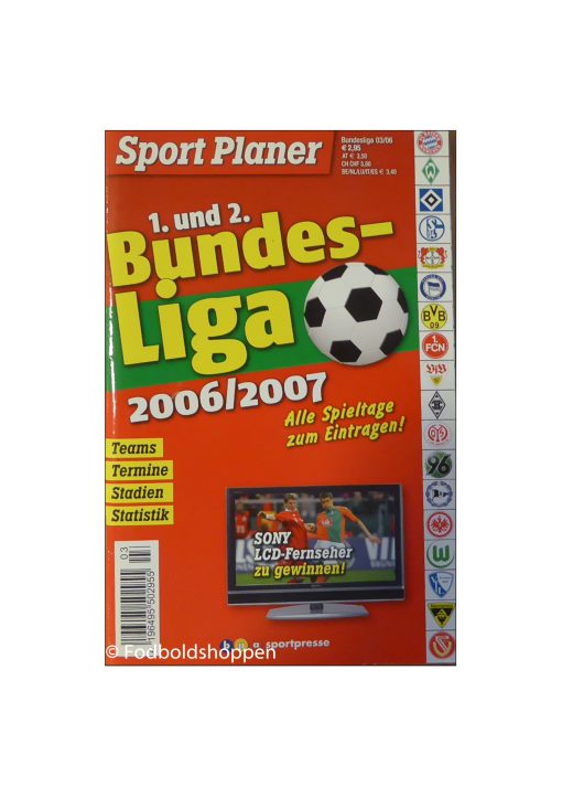 1. und 2. Bundesliga 2006/07 - Sport Planer