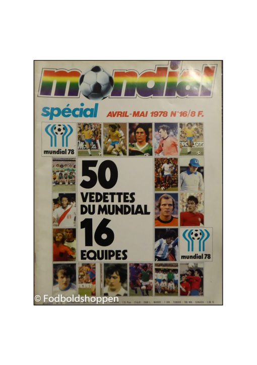 Mondial Special - Fransk VM guide VM 1978