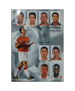 UEFA CHL - All Time Players Appearances 1992-2002