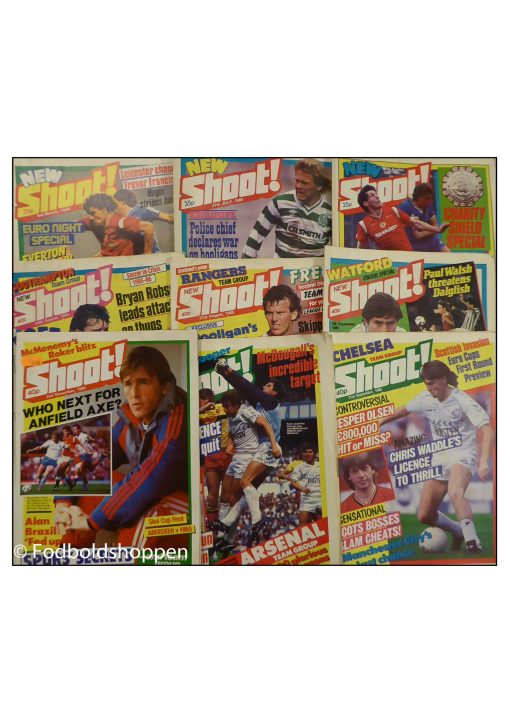 Shoot Magazine 1985 - 9 stk