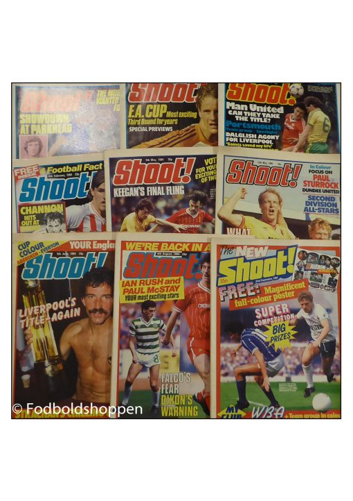 Shoot Magazine 1984 - 9 stk