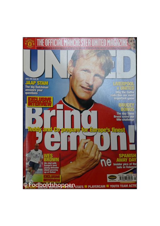 Official Manchester United Magazine April 2001