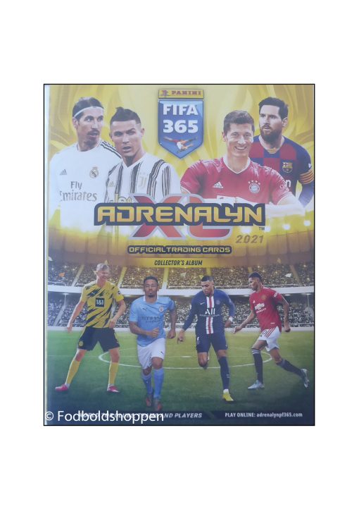Adrenalyn XL - Fifa 365 20/21 - Samlemappe med 382 kort + 4 Limited