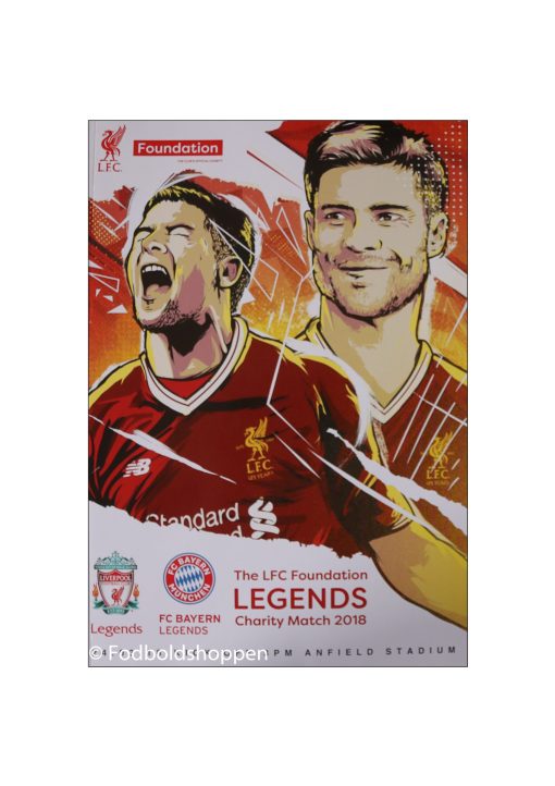 Kampprogram : Liverpool Legends - FC Bayern Legends