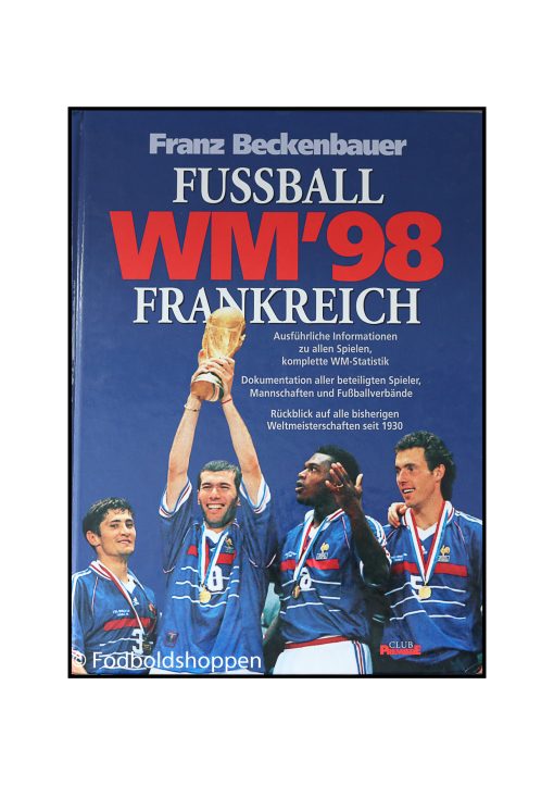 Fremragende tysk fodboldbog om VM slutrundet i 1998 som blev afholdt i Frankrig. Med oversigt over samtlige spiller med info.