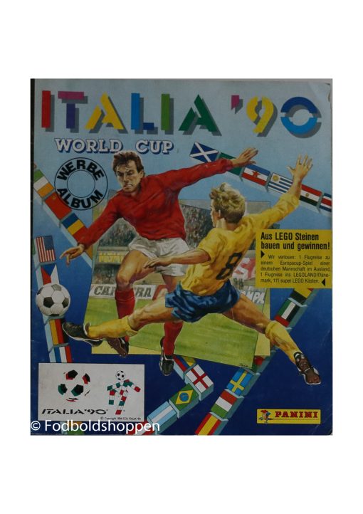 Fodbold Samlealbum VM Italia 90 (Komplet)