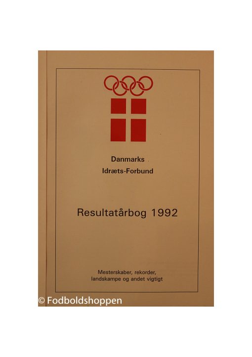 DIF - Resultatårbog 1992