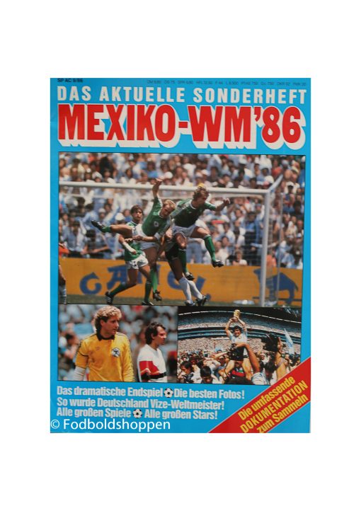 Das aktuelle sonderheft Mexiko WM 86