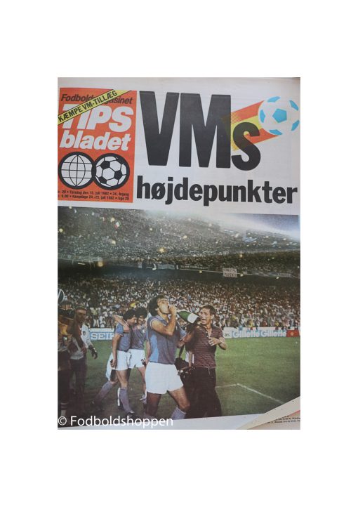 Tipsbladet VM's højdepunkter 1982