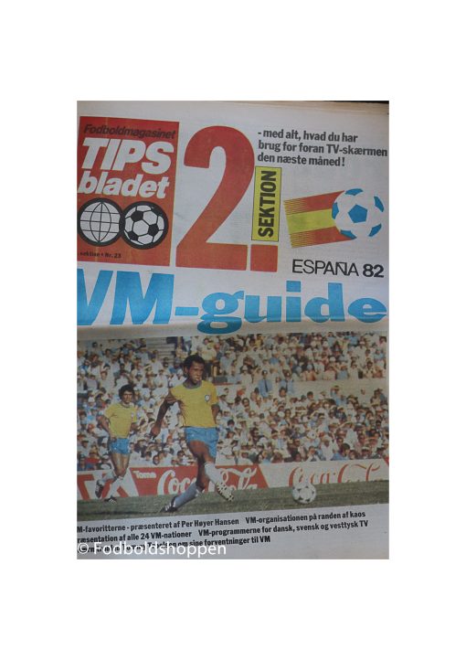 Tipsbladet VM guide 1982