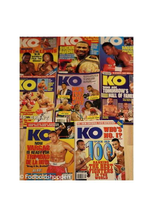 The Knockout Boxing Magazine - 8 stk.