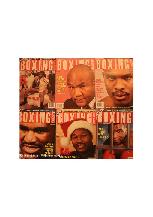 Boxing Illustrated - 6 stk fra 1991/92