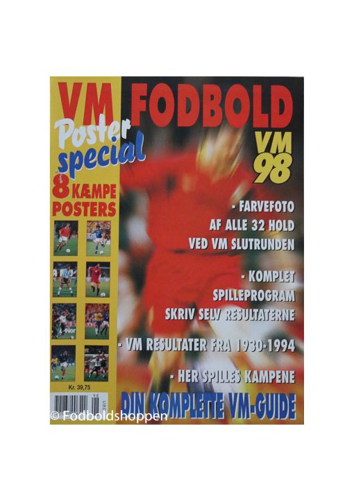 VM Fodboldposter Special VM 98