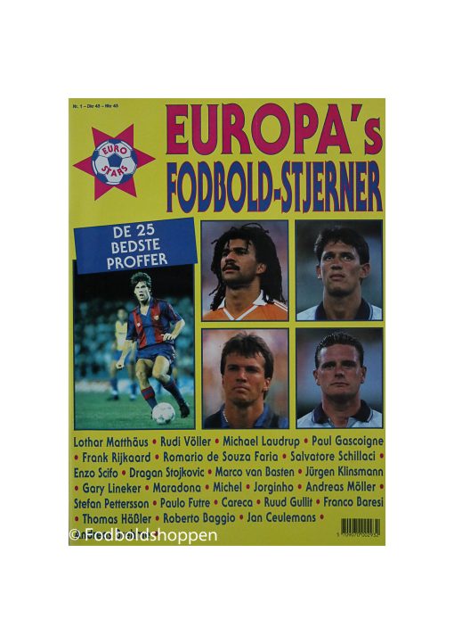 Euro Stars - De 25 bedste proffer