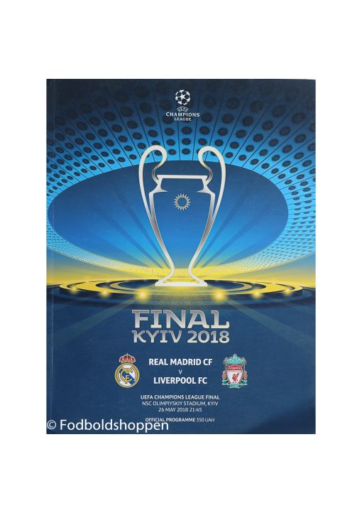 Kampprogram Champions League Final 2018 - Real Madrid - Liverpool