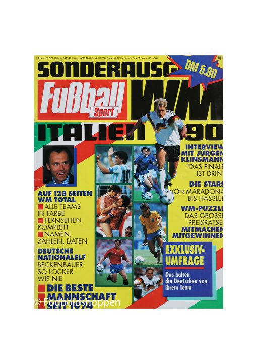 Fussball Sport WM 90
