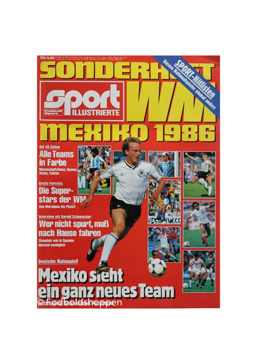 Sportillustrierte WM Mexiko 86
