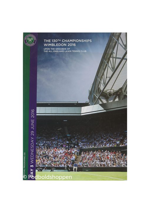 Official Programme Wimbledon 2016