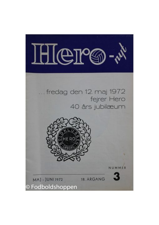 Hero Boldklub 40 år - Bladet Hero Nyt