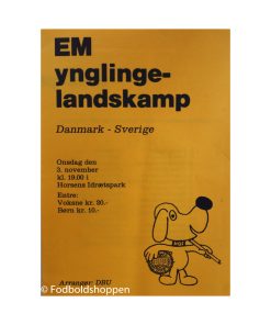 EM ynglinge-landskamp: Danmark - Sverige 03/11-198?