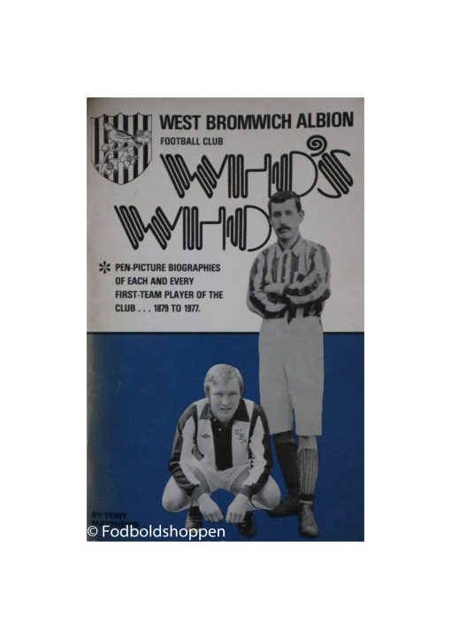 West Bromwich Albion Who's Who 1879 - 1977