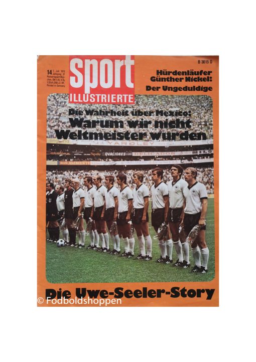 Sport Illustrierte VM 1970 + Uwe Seeler