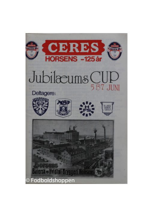 Kampprogram Ceres 125 år jubilæumscup