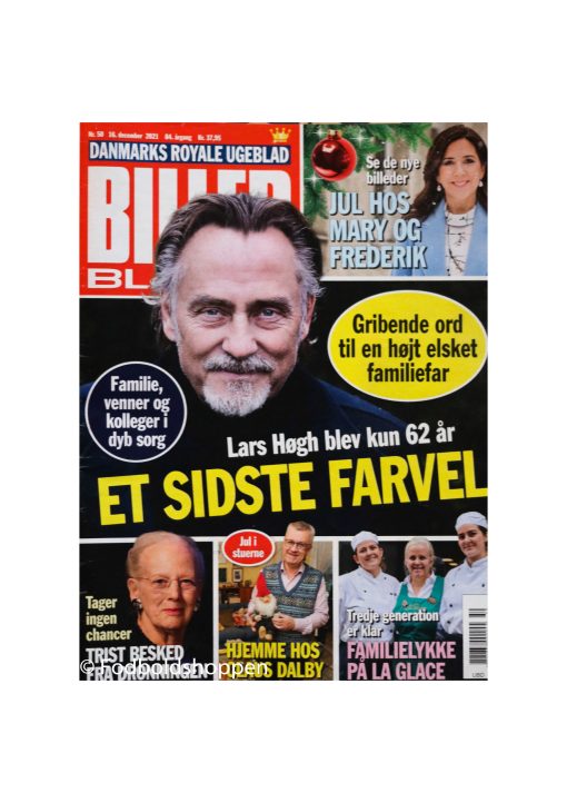 Billedbladet med 6 sider om Lars Høgh - et sidste farvel