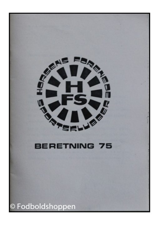 Horsens FS årsberetning 1975