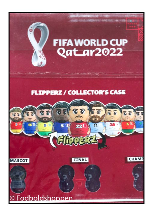 Fifa World Cup Qatar 2022 Flipperz samle æske (TOM)