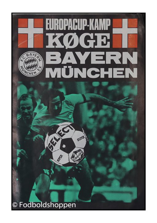 Kampprogram - EC: Køge - Bayern M. 14/09-1976