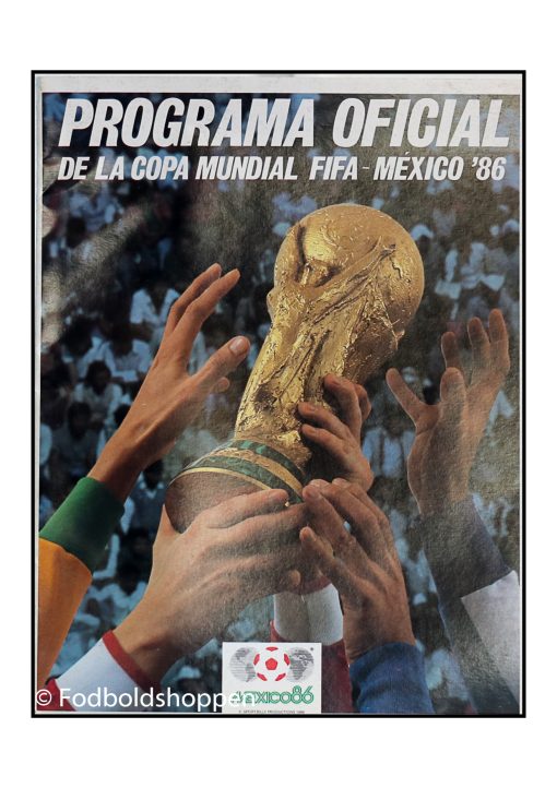 Programa Oficial de la copa Mundial 86
