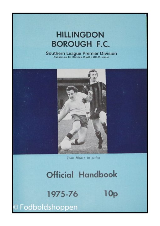 Hillingdon Borough F.C. Handbook 1975/76