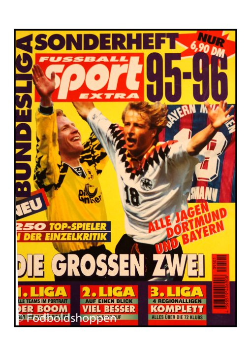 Fussball sport Extra Bundesliga Sonderheft 95/96