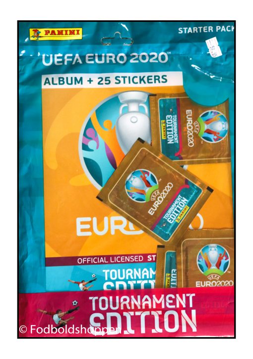 Panini Euro 2000 sticker album + 25 stickers