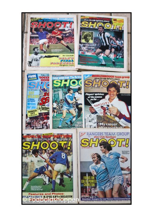 7 stk. Shoot Magasiner 1977