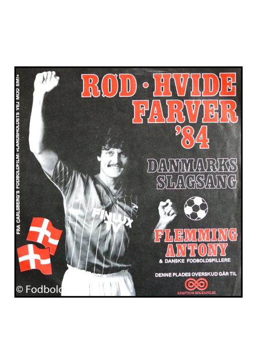 Flemming Antony Vinyl Single - Rød hvide farver