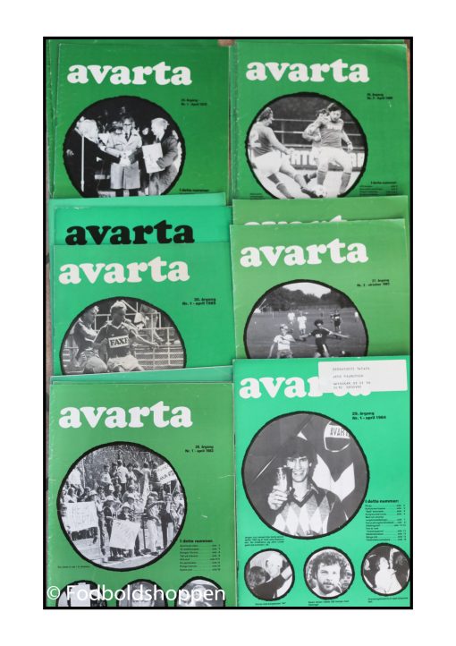 Avarta medlemsblade - 19 stk. 1979 -1985