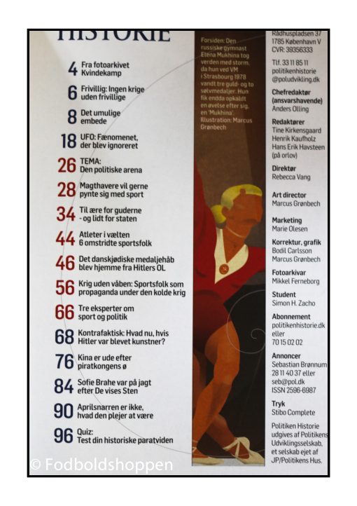 Politikens historie - Sport og politik (April 2022)