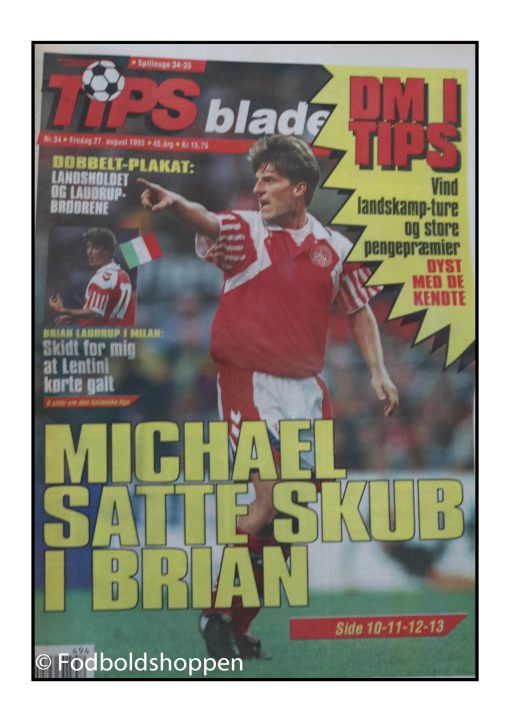 TIPSBLADET 27/08 - 1993 med plakater